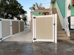Custom Vinyl Fence Project Port Saint Lucie, Fl2