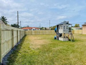 Wood Privacy Fence Project Fellsmere, Fl