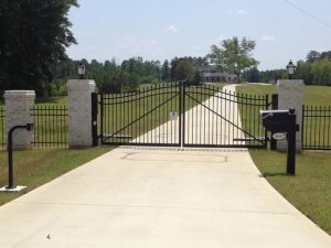 Aluminum Automatic Gate Installation