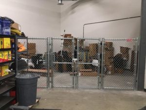 Interior Security Fencing Installation In Fairfax