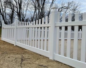 Vinyl Fence Install In Fredericksburg, Va