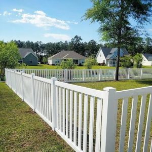 Vinyl Picket Fence Selections3