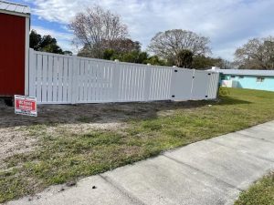 Vinyl Picket Fence Install Gibsonton Flq2