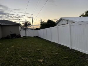 Vinyl Privacy Fence Install Cocoa Beach, Fl3