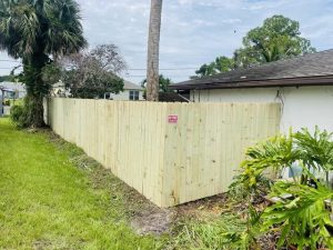 Wood Privacy Fence Install Dover Fl2