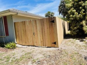 Wood Privacy Fence Install Lithia Fl3