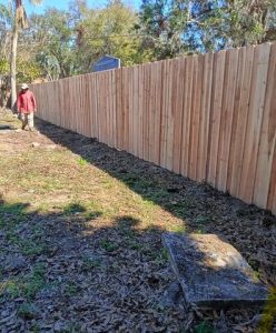 Wood Privacy Fence Install Myakka City Fl