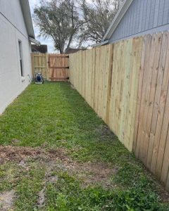 Wood Privacy Fence Install Myakka City Fl2